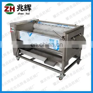Industrial Multi-function Root Vegetable Date Passion Fruit Lemon Onion Washer Taro Peeler Babby Carrot Ginger Peeling Machine thumbnail-7