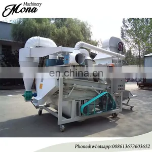 High Quality Small Grain Seed Cleaning Machine / Double Drum Pre-cleaner (Paddy Rice Wheat Lentils Corn Maize) thumbnail-3