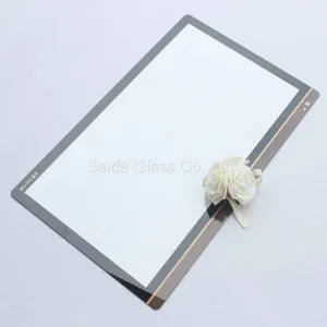 Customized Flat Glass CNC Fine Polished Tempered Glass for Display Monitor thumbnail-1
