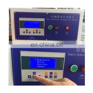 Economic and Reliable Fabric Hydrostatic Head Pressure Test Machine Digital Tester thumbnail-3