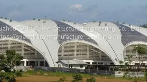 Swimming Pool Roof Cover Space Frame thumbnail-5