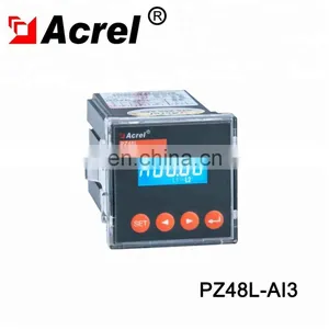 Intelligent AC Digital Display Three-phase LCD Ammeter Current Meter-ACREL PZ48L-AI3 thumbnail-1