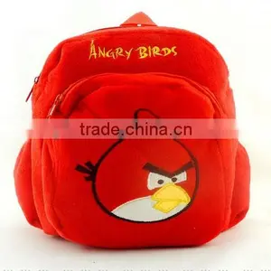 Girls Boys Cartoon Backpack, Birds 3D Shoolbags for Children Kid Cutie Gift thumbnail-1