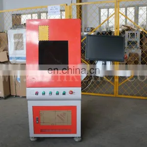 Closed Type Ear Tag Surgical Instruments Plastic and Metal 20W Fiber Laser Marking Machine thumbnail-2