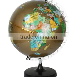 32cm Plastic Lamp Globe , Illuminated Globe thumbnail-1