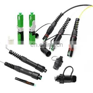 Outdoor Fiber Optic H Connector Compatible Corning OptiTap Cable Assembly SC Mini Fast Connector thumbnail-1