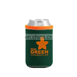 Custom Logo Printed Colorful Insulated Neoprene Sleeve for Can thumbnail-1