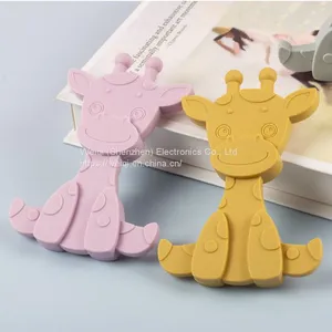 Animal Giraffe Baby Teether Baby Toys Food Grade Silicone BPA Free thumbnail-1