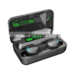 Wireless Earphone F9-5C TWS V5.0 Earphone 9D Stereo BT Headphones Sports Waterproof Gaming Power Bank Earbuds Noise Cancel TWS thumbnail-1