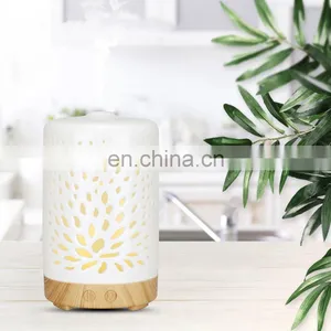 7 Led Light Portable Mini 100ml Ultrasonic Mist Humidifier Essential Oil Aroma Diffuser thumbnail-1