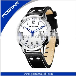 Fashion Men Stainless Steel Military Waterproof Sport Quartz Wrist Watch thumbnail-1
