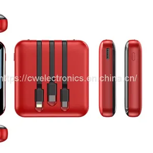 Large Capacity Phone Chargers Power Banks With Cables in thumbnail-4