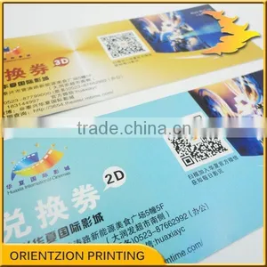 Anti Tamper Ticket, Variable Data, QR Code Coupon Printing thumbnail-1