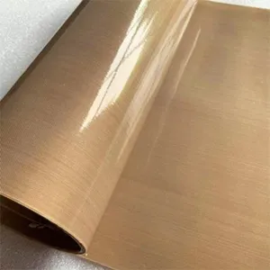 Customize High Temperature Resistant Cloth PTFE Conveyor Belt for Torilla/Pizza Machine thumbnail-1