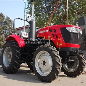 Cheap Price China Make QLN90hp 4WD Farm Tractor, Chinese Famous Brand Traktor With Disc Harrow thumbnail-5