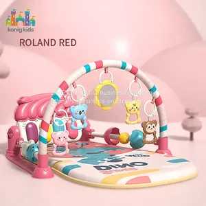 SQ Kids Toys Baby Play Mat Juguetes Para Bebes Learning Sensory Baby Toys Kick and Play Piano Baby Gym thumbnail-1