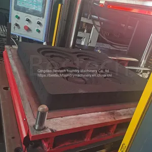 Fully Automatic Green Sand Horizontal Parting Flaskless Molding Line for Foundry Workshop thumbnail-4