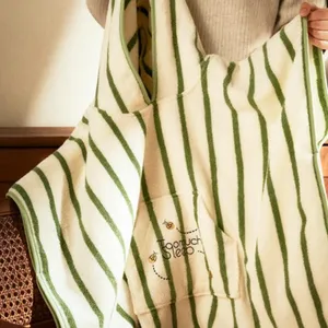 Quality Kids Bathrobe With Hook OKEO-TEX and BSCI Accept OEM Design and Size Requirement thumbnail-2