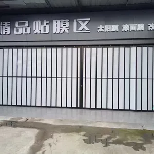 Space-Saving Aluminum Door | Durable Folding Sliding Door for Shopping Malls, Shops & Commercial Buildings thumbnail-1