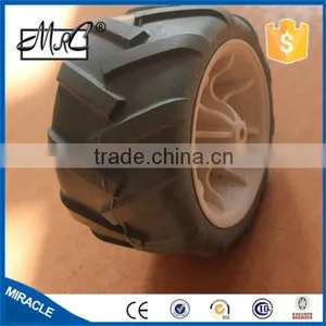 CHINA Hot Small 4 Inch Rubber Wheel Solid Wheel Baby Cart Wheel thumbnail-2