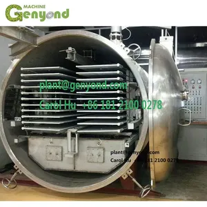Vacuum Freeze Dried Drying Dryer Machine Food Fruit Honey Powder Instant Coffee Durian Strawberry Flowers Roses thumbnail-6
