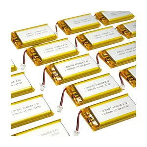 Rechargeable 974058 Pouch Cell 3000mAh 3.7V Lithium Polymer Battery for Hand Warmer Power Bank thumbnail-2