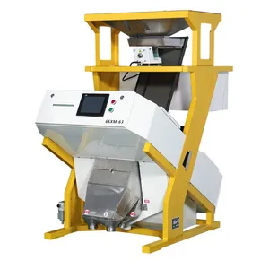 Popular Rice Color Sorter Sorting Sunflower Seeds Sesame Almond Grain Automatic Shape Color Sorter Optical Sorter thumbnail-2