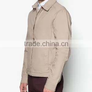 2016 Plain Twill Jackets for Men Washed Soft Style thumbnail-3