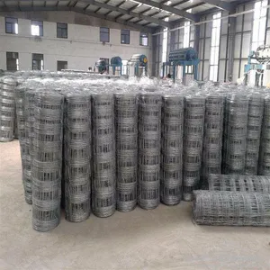 Hot Dipped Galvanized Cattle Fence Fixed Knot Field Fence for Ranch Livestock thumbnail-5