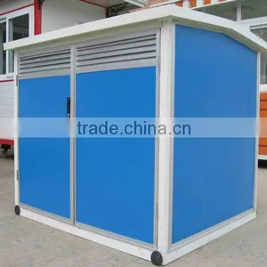 High Quality Factory Price Movable Portable Outdoor House Stainless Steel Guard Security Prefab Sentry Box thumbnail-3
