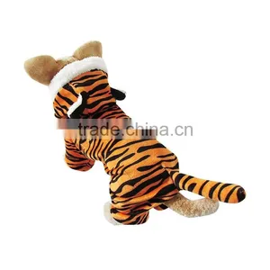 Yellow Dog Tiger Clothes With Warp-knitted Velvet Fit for Spring Autumn and Winter thumbnail-5