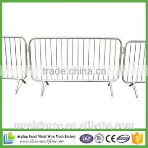 China Manufacturer Cheap Galvanized Crowd Control Barrier Price / Crowd Control Barricade thumbnail-6