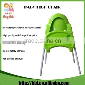 High Quality Promotion Gift Multi-function 3 in 1 Blue Pink White Green High Feeding Chair thumbnail-4