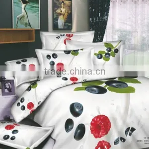 Trade Assurance 3D Designs Polycotton Good Quality Beautiful Bed Sheet thumbnail-3