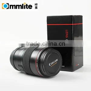 Black Micro Camera Stainless Steel Mug Lens Cup for Canon 10MM thumbnail-6