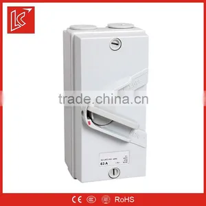 IP66 Wall Mount 63A Isolate Switch/disconnect Switch 2P thumbnail-1