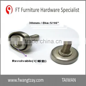 40 mm Heavy Duty Adjustable Stainless Steel Glide thumbnail-2