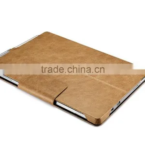 Icarer Luxury Genuine Leather Ultrathin Holder Flip Case for Surface Pro 4 thumbnail-3