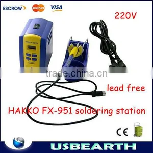 Best Offer HAKKO FX-951 Soldering Station /digital Display Lead Free Soldering Station With Soldering Iron and Different Tips thumbnail-1