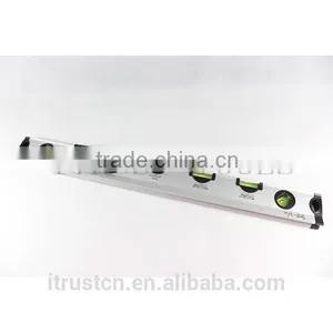 Aluminium Spirit Level With One Hand 5 Level Bubble MT2033 thumbnail-1