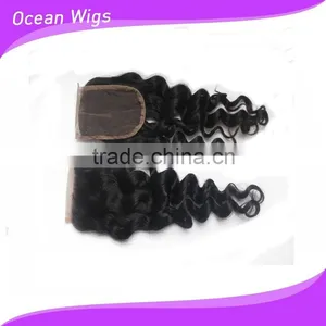 Lace Closure ,loose Wave Style, Natural Color 14" thumbnail-2