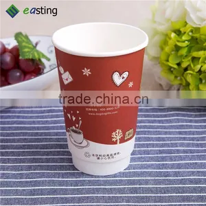 16 oz Hot Coffee Double Wall Disposable Paper Cup Manufacturers thumbnail-5