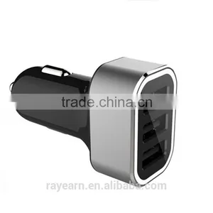 REYON Hot Sale 25.5W 5.1A 3 Usb Port Custom Multiple Mobile Phone Car Charger thumbnail-4