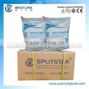 Splitstar Non-Explosive Soundless Expansive Agent for Rock Cracking thumbnail-3