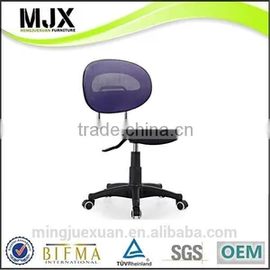 2014 Simple Mesh Office Chair With Arms on Low Back Red Typist Chair thumbnail-2