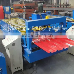 China Galvanized Colored Steel Tile Rolling Mill for Tiles Manufacturing Machinery thumbnail-2