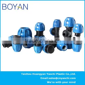 BOYAN PP Compression Quick Pipe Fittings Equal Coupling thumbnail-6