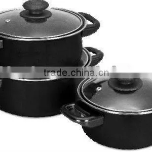 Non Stick Carbon Steel Cookware Set thumbnail-1