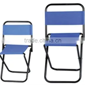 Polyester Seat Steel Tube Folding Beach Chairs thumbnail-1