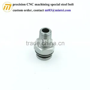 Precision CNC Machining Special Steel Bolt Nuts thumbnail-1